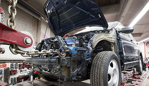 Collision Repair at Mengel-DaFonte Auto Body Inc in Holyoke, MA.